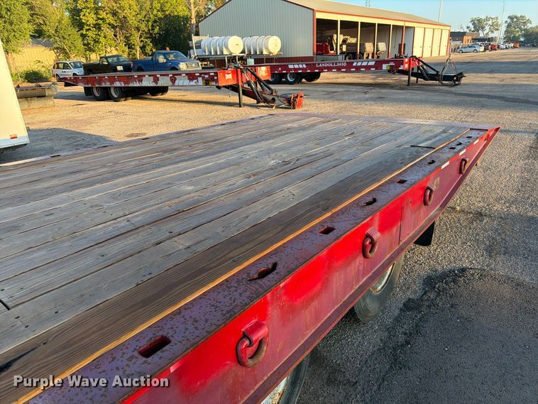 image for item FK3706 2004 Landoll tilt deck equipment trailer