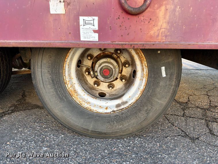 image for item FK3706 2004 Landoll tilt deck equipment trailer