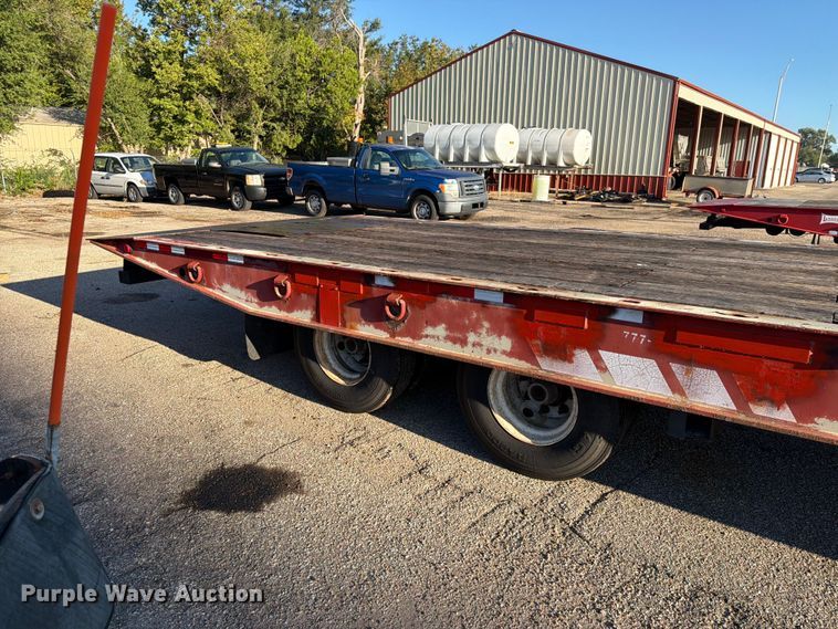 image for item FK3707 2004 Landoll Corporation 345C tilt deck equipment trailer