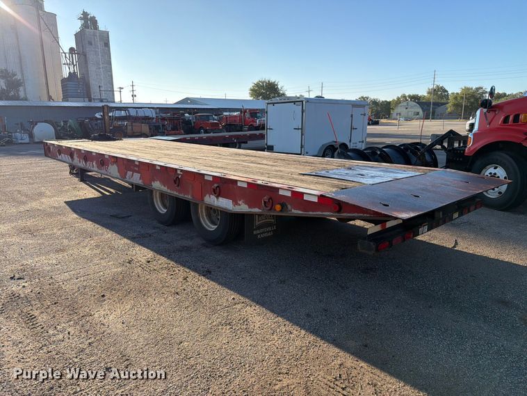 image for item FK3707 2004 Landoll Corporation 345C tilt deck equipment trailer