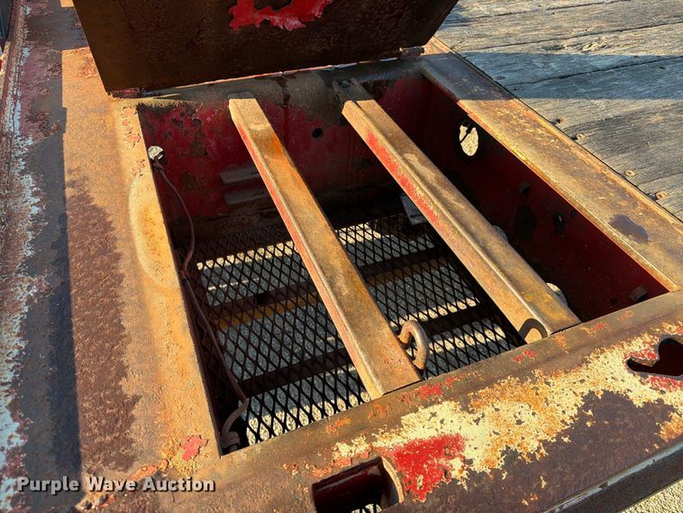 image for item FK3707 2004 Landoll Corporation 345C tilt deck equipment trailer