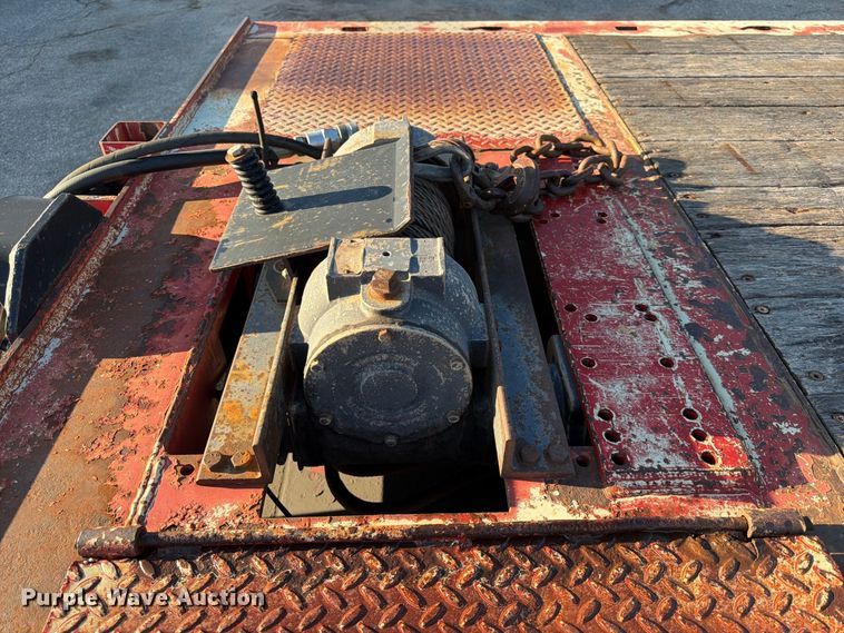 image for item FK3707 2004 Landoll Corporation 345C tilt deck equipment trailer