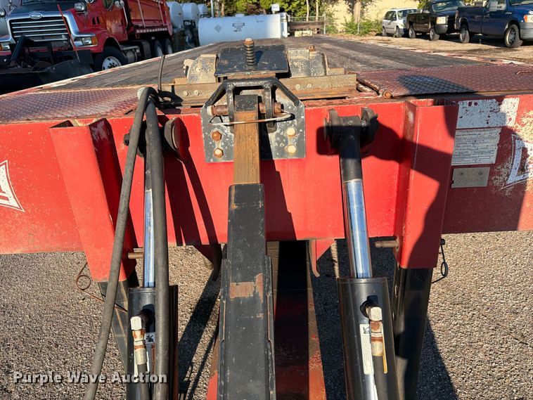 image for item FK3707 2004 Landoll Corporation 345C tilt deck equipment trailer