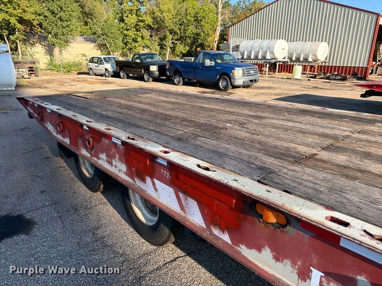 image for item FK3707 2004 Landoll Corporation 345C tilt deck equipment trailer