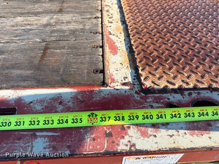image for item FK3707 2004 Landoll Corporation 345C tilt deck equipment trailer