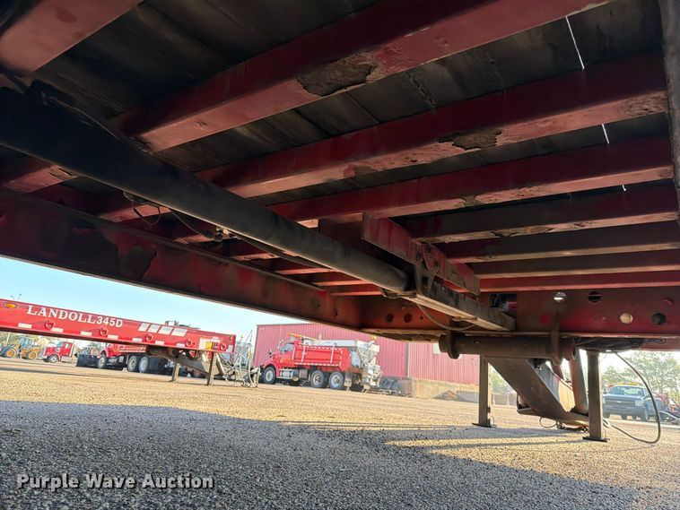 image for item FK3707 2004 Landoll Corporation 345C tilt deck equipment trailer