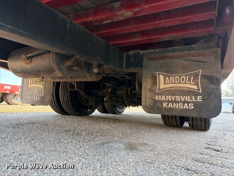 image for item FK3707 2004 Landoll Corporation 345C tilt deck equipment trailer