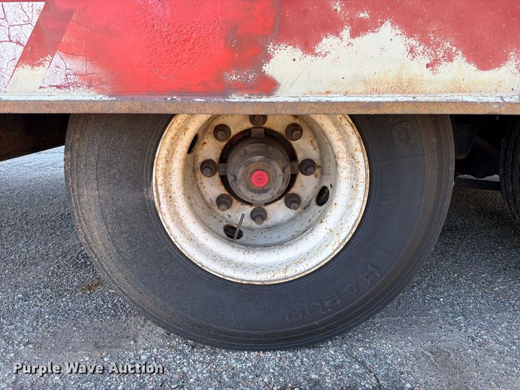 image for item FK3707 2004 Landoll Corporation 345C tilt deck equipment trailer