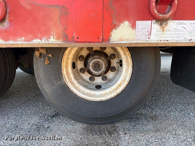 image for item FK3707 2004 Landoll Corporation 345C tilt deck equipment trailer