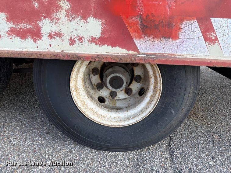 image for item FK3707 2004 Landoll Corporation 345C tilt deck equipment trailer