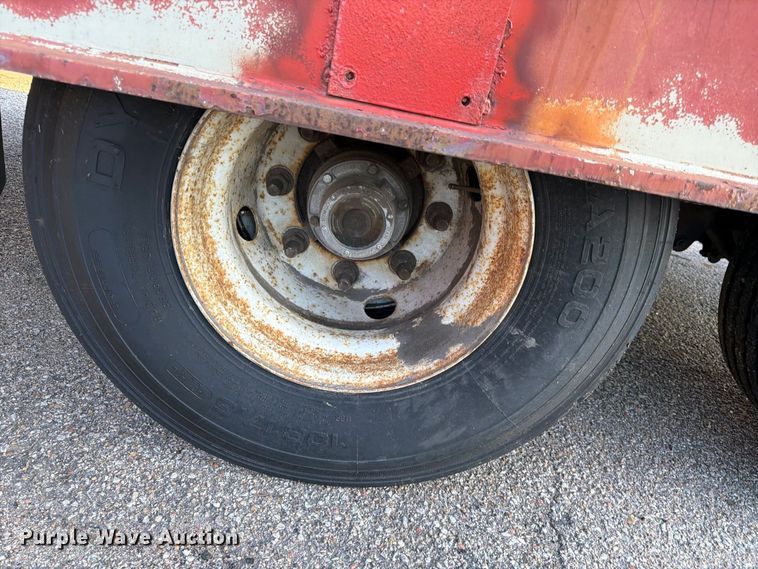 image for item FK3707 2004 Landoll Corporation 345C tilt deck equipment trailer