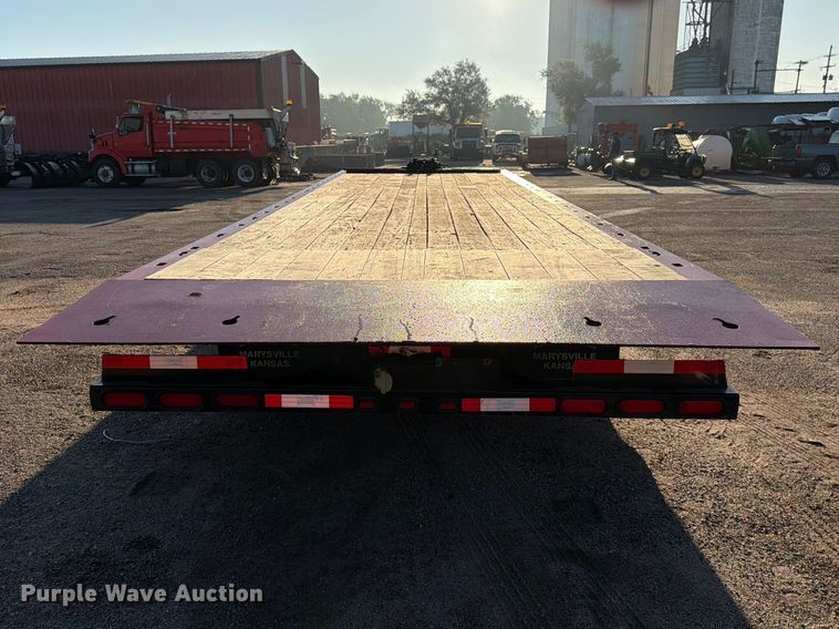 image for item FK3708 2008 Landoll Corporation 345D tilt deck equipment trailer