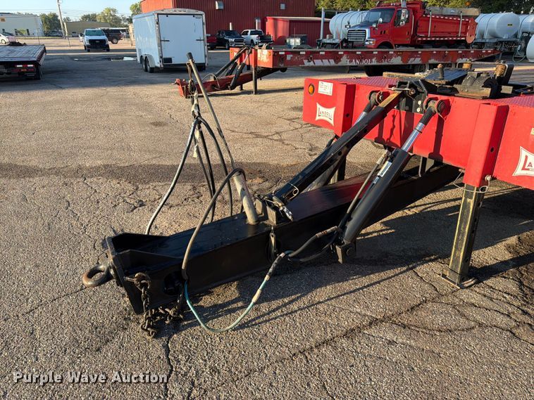 image for item FK3708 2008 Landoll Corporation 345D tilt deck equipment trailer