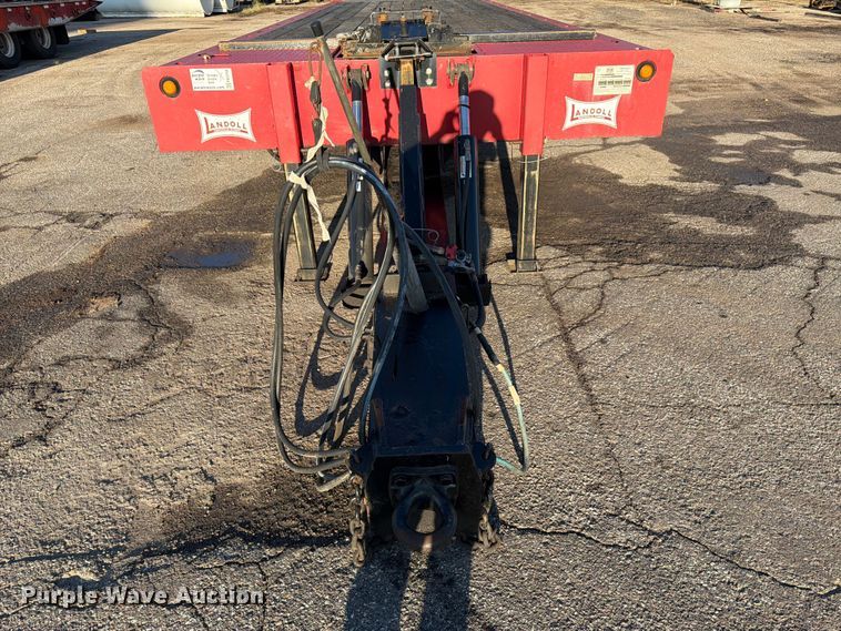 image for item FK3708 2008 Landoll Corporation 345D tilt deck equipment trailer