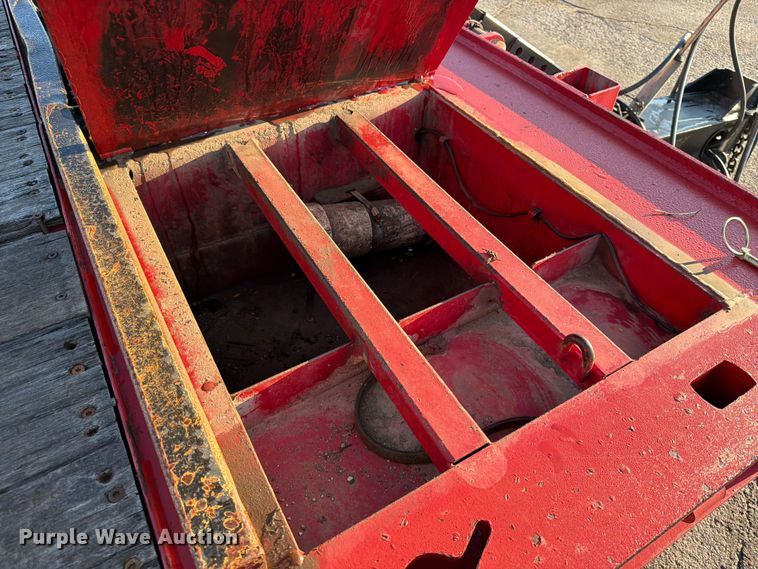 image for item FK3708 2008 Landoll Corporation 345D tilt deck equipment trailer