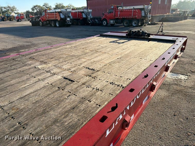 image for item FK3708 2008 Landoll Corporation 345D tilt deck equipment trailer