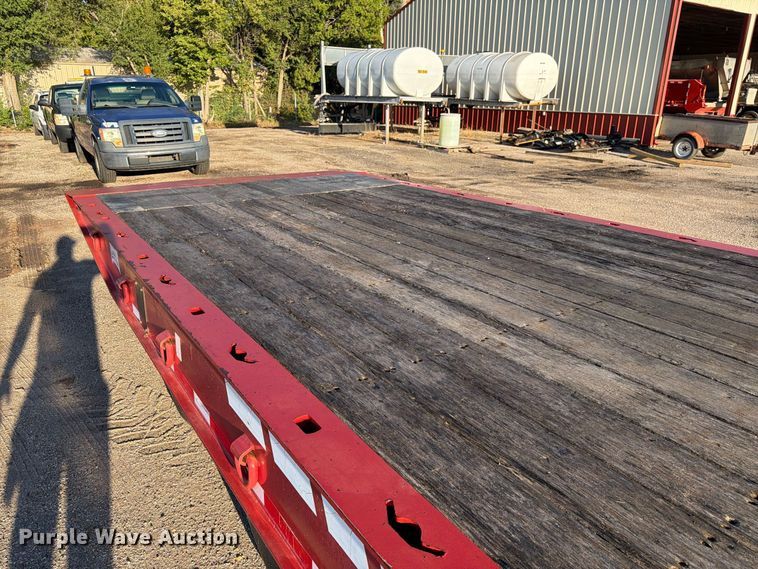 image for item FK3708 2008 Landoll Corporation 345D tilt deck equipment trailer