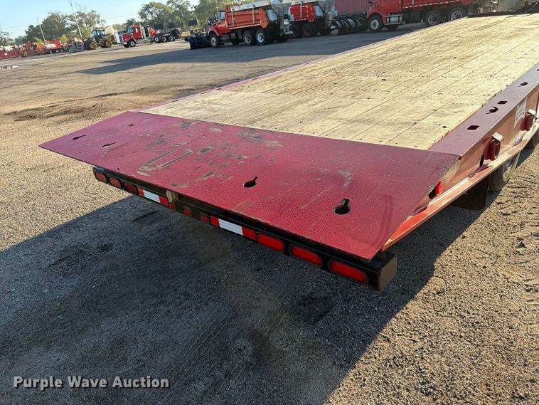 image for item FK3708 2008 Landoll Corporation 345D tilt deck equipment trailer