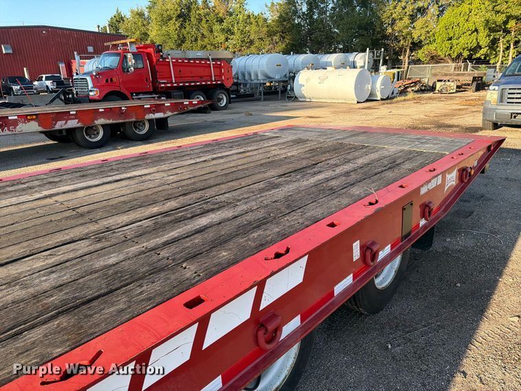 image for item FK3708 2008 Landoll Corporation 345D tilt deck equipment trailer