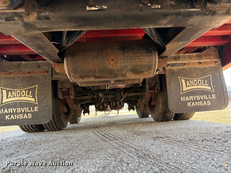 image for item FK3708 2008 Landoll Corporation 345D tilt deck equipment trailer