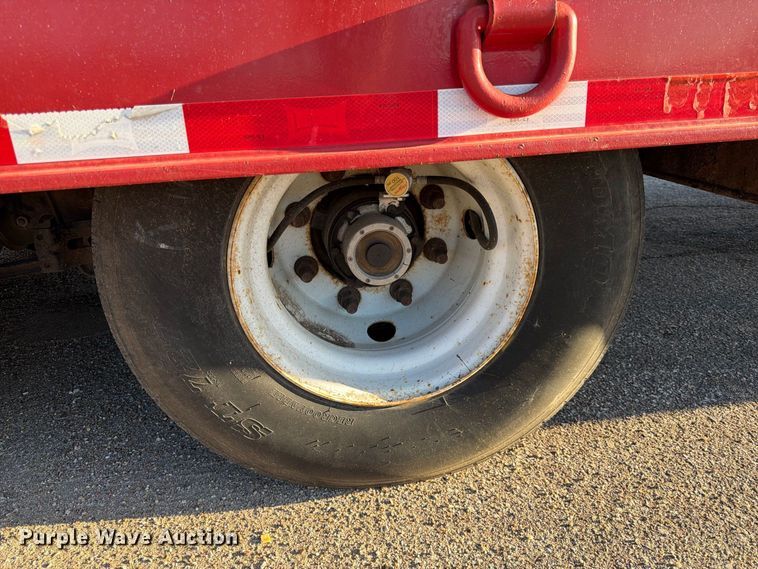 image for item FK3708 2008 Landoll Corporation 345D tilt deck equipment trailer