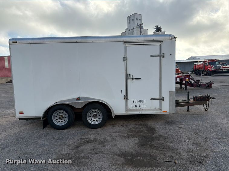 image for item FK3709 2011 Forest River Continental Cargo enclosed cargo trailer