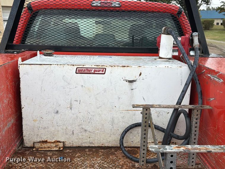 image for item FN1520 2011 Ford F250 Super Duty Crew Cab utility bed pickup truck