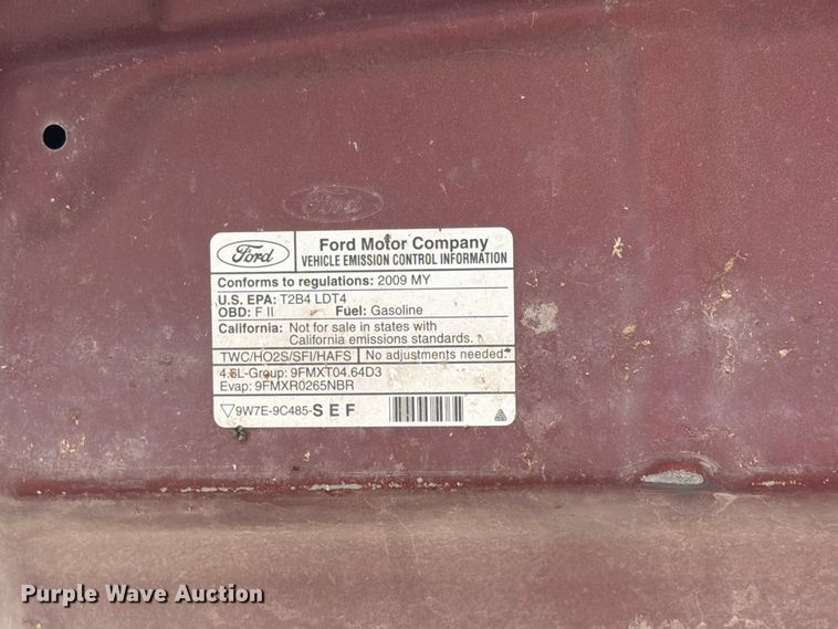 image for item FN1523 2009 Ford F150 pickup truck
