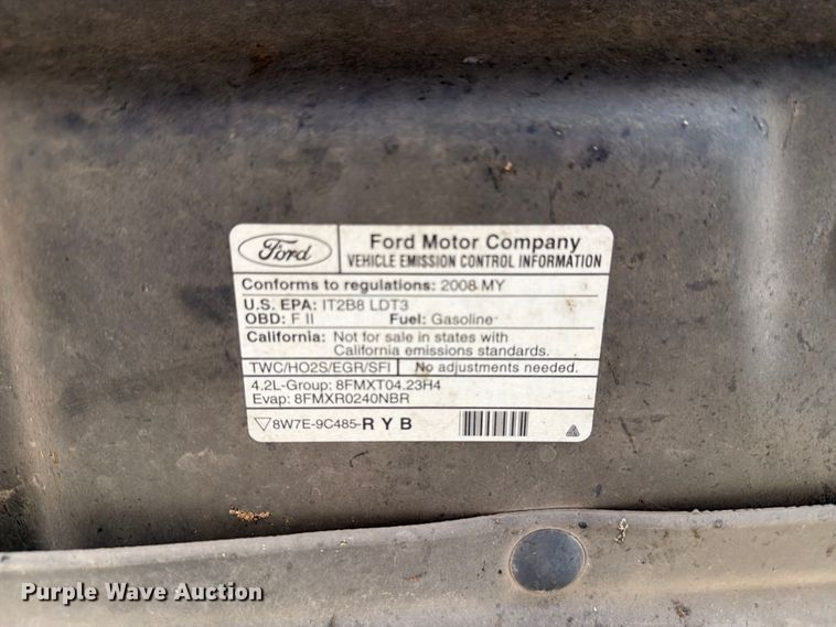 image for item FN1525 2008 Ford F-150 xl pickup truck