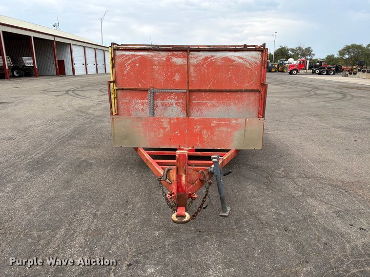 image for item MQ9155 2004 King utility trailer