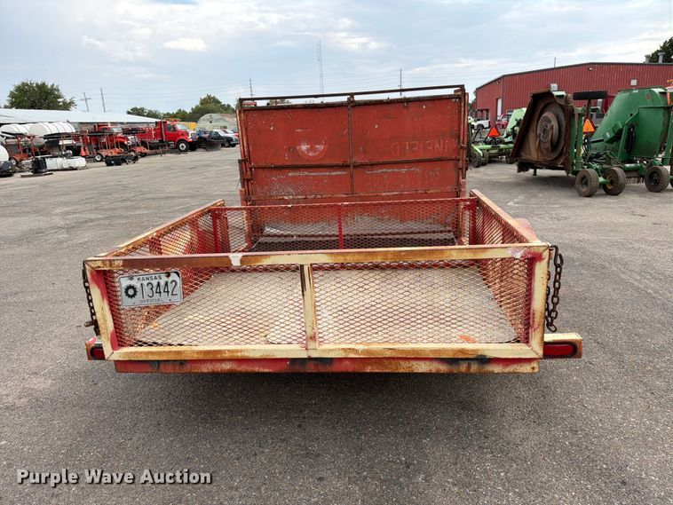 image for item MQ9155 2004 King utility trailer