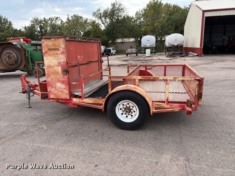 image for item MQ9155 2004 King utility trailer