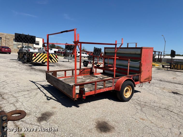 image for item NF9563 2009 Sign Trailer utility trailer