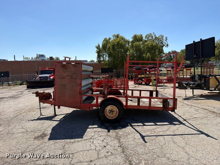 image for item NF9563 2009 Sign Trailer utility trailer