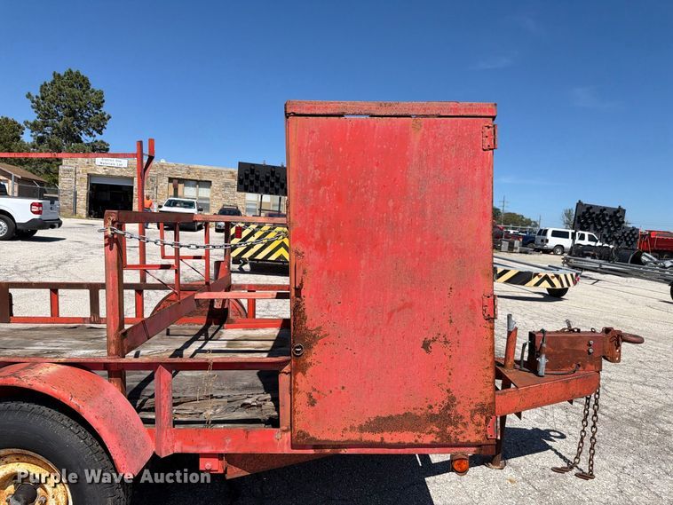 image for item NF9563 2009 Sign Trailer utility trailer