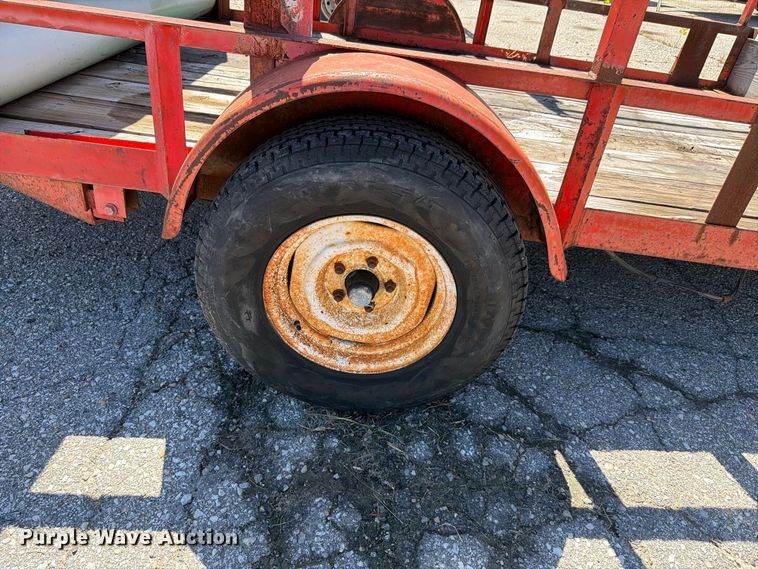 image for item NF9563 2009 Sign Trailer utility trailer
