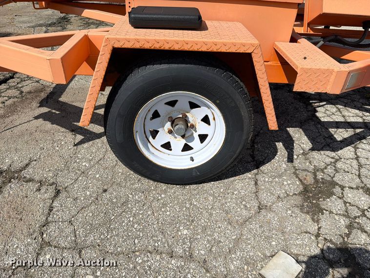 image for item NF9566 2009 Vermac message board trailer