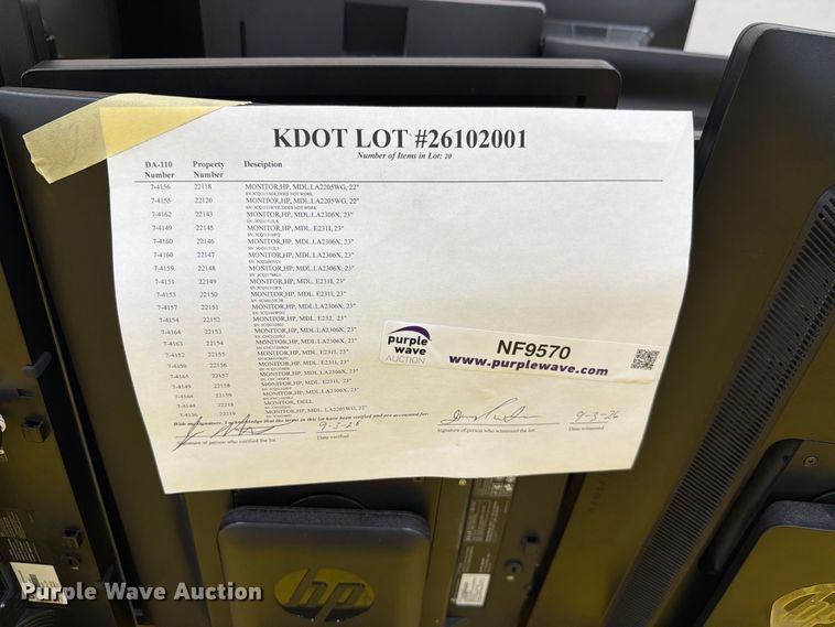 image for item NF9570 (20) monitors
