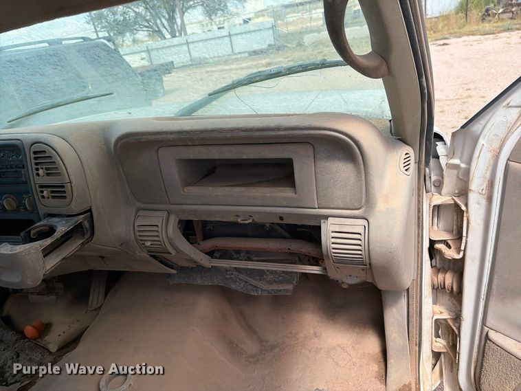 image for item DE1383 1997 Chevrolet C3500 flatbed pickup truck