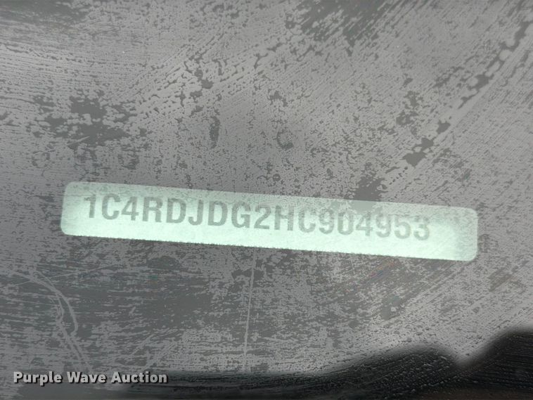 image for item DO5952 2017 Dodge Durango SUV