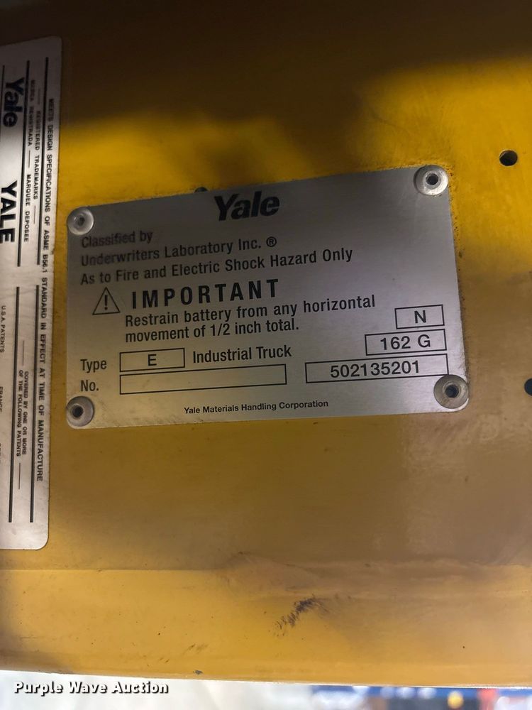 image for item DT2931 2007 Yale OS030ECN order picker