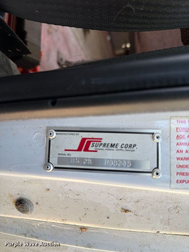 image for item DT2937 1994 Ford Econoline E350 mobile office bus
