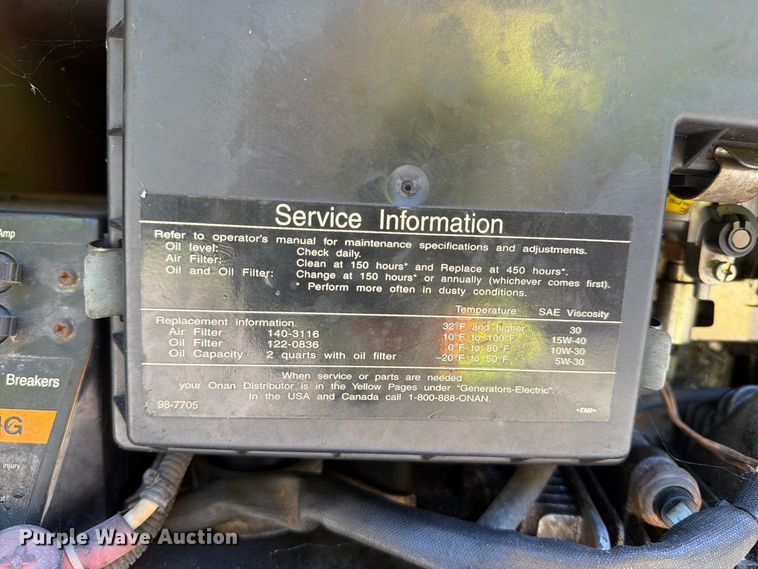 image for item DT2937 1994 Ford Econoline E350 mobile office bus