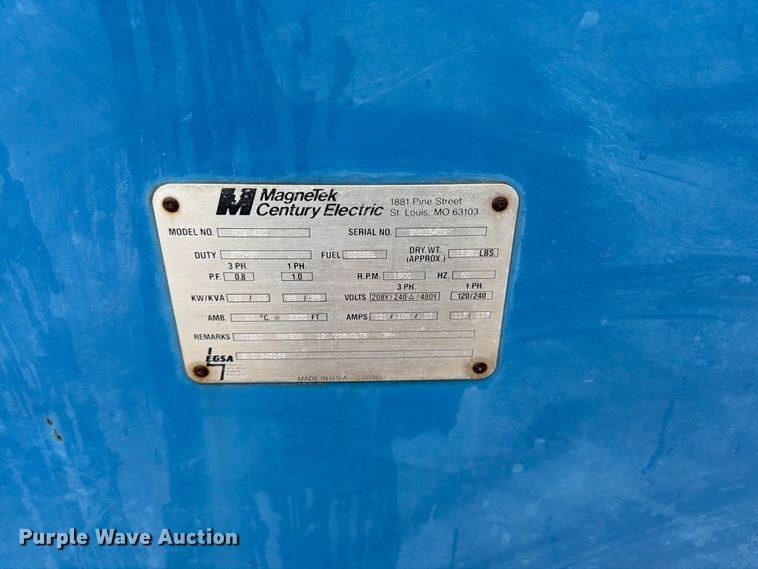 image for item DT3010 MagneTek RDS 430 generator