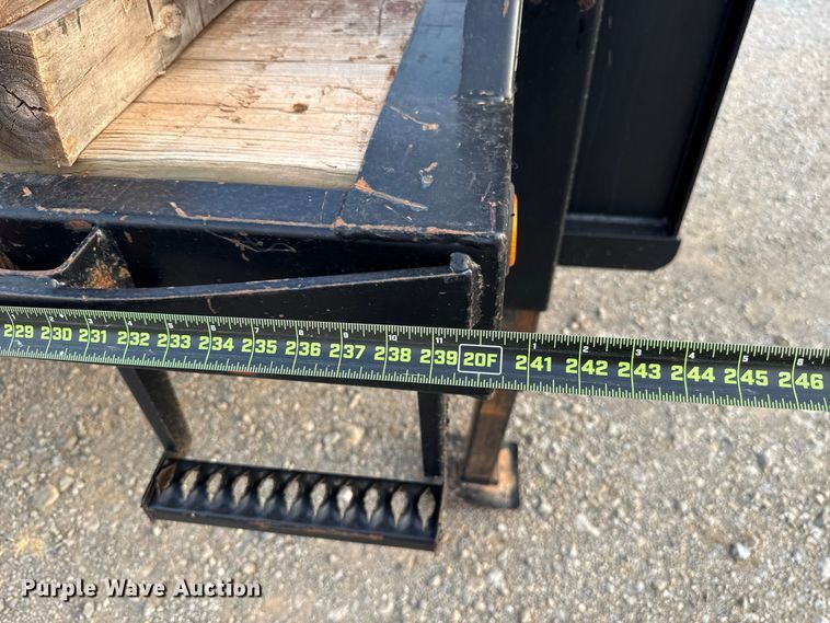 image for item DT6738 2017 PJ FD402 equipment trailer