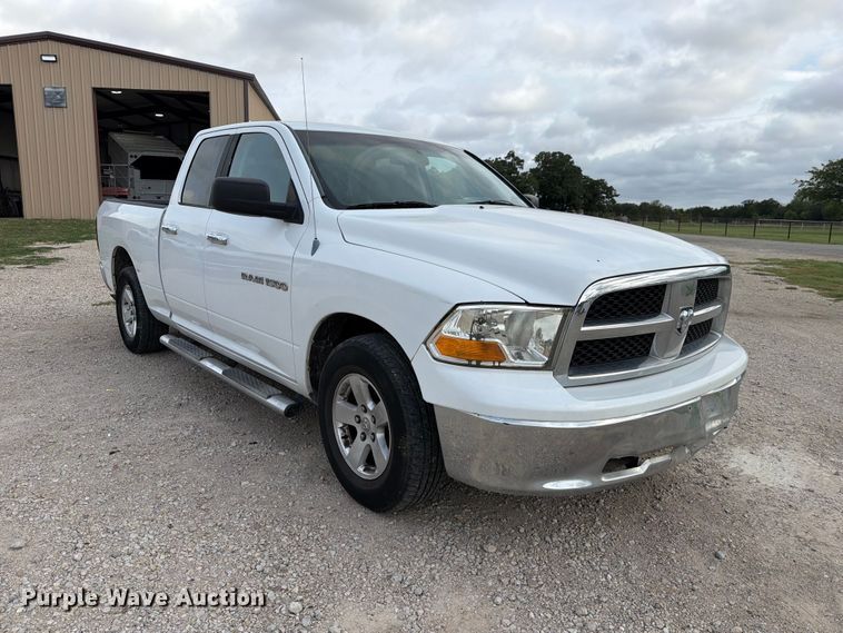 image for item DU3135 2011 Dodge Ram Ext. Cab pickup truck
