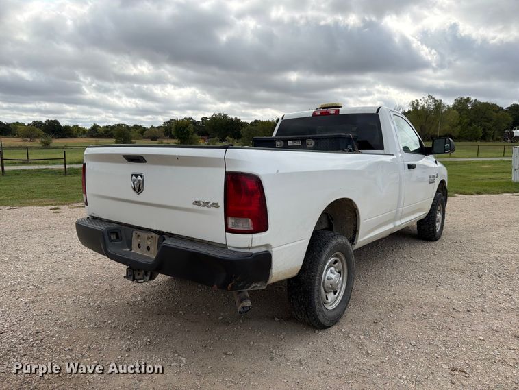 image for item DU3136 2018 RAM 2500 pickup truck