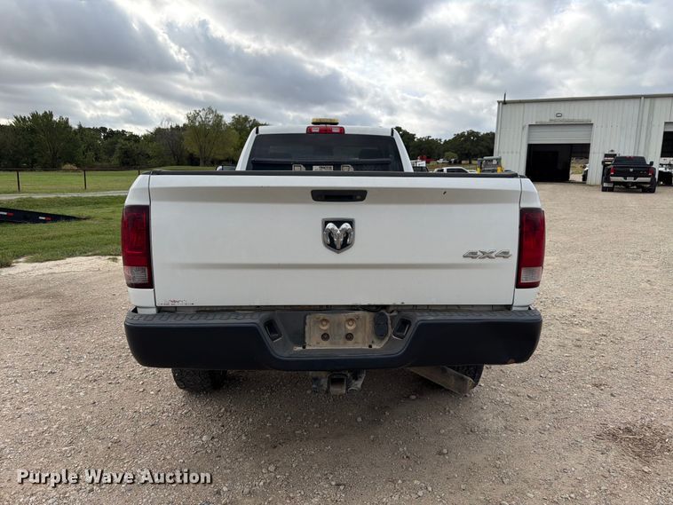 image for item DU3136 2018 RAM 2500 pickup truck