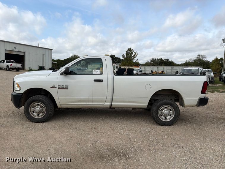 image for item DU3136 2018 RAM 2500 pickup truck