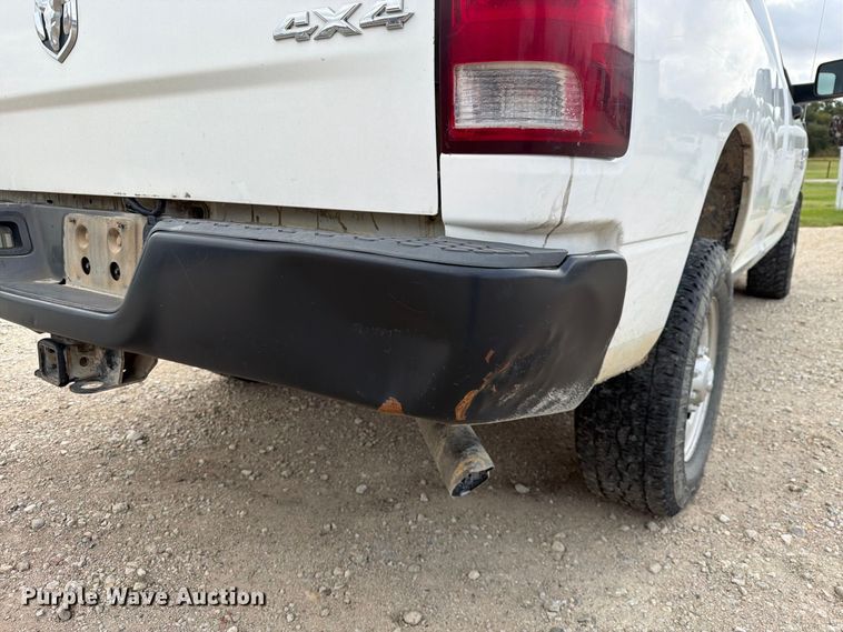 image for item DU3136 2018 RAM 2500 pickup truck